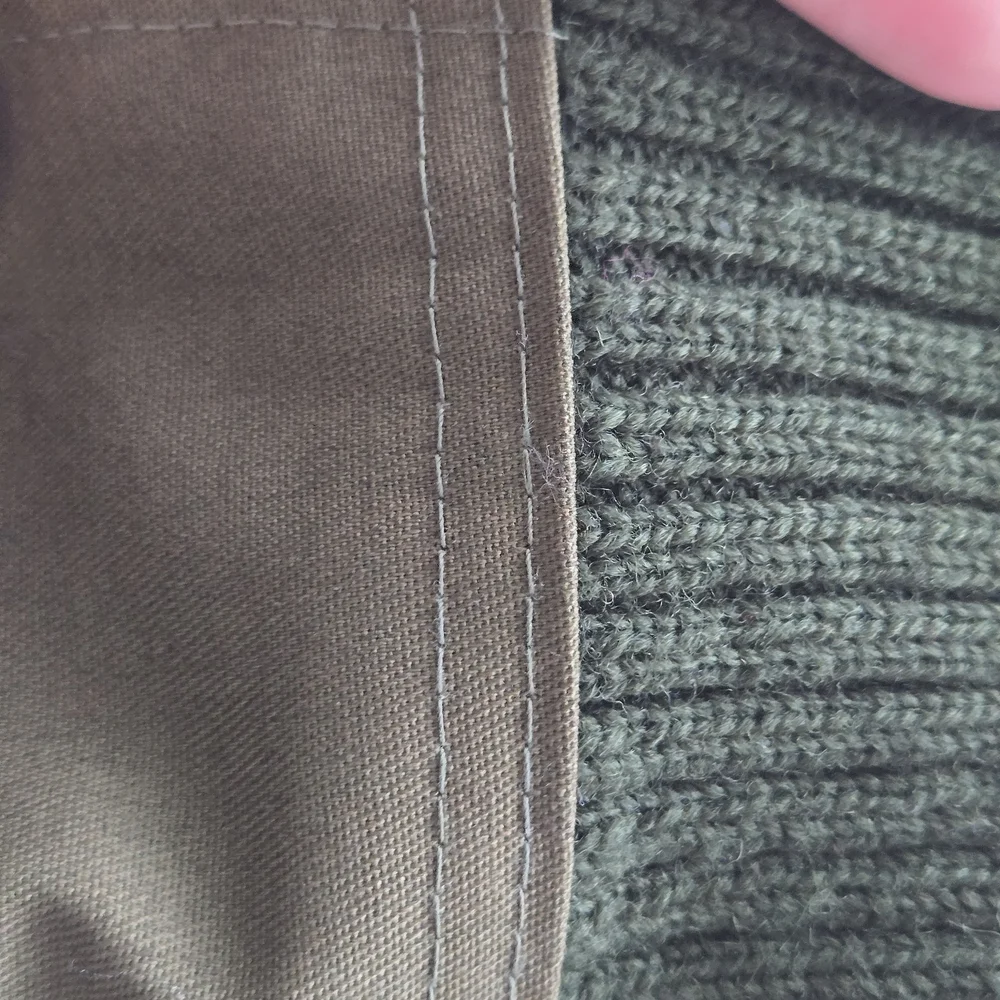 DSCP Valor Collection Wool Service Sweater Men's Size:36 Olive Green US Military - Picture 4 of 9
